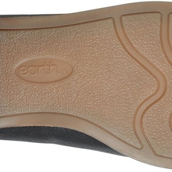 Womens Leather Casual Loafer Size 9 Black Cushioned Slip-On Flexible Sole - Picture 6 of 6